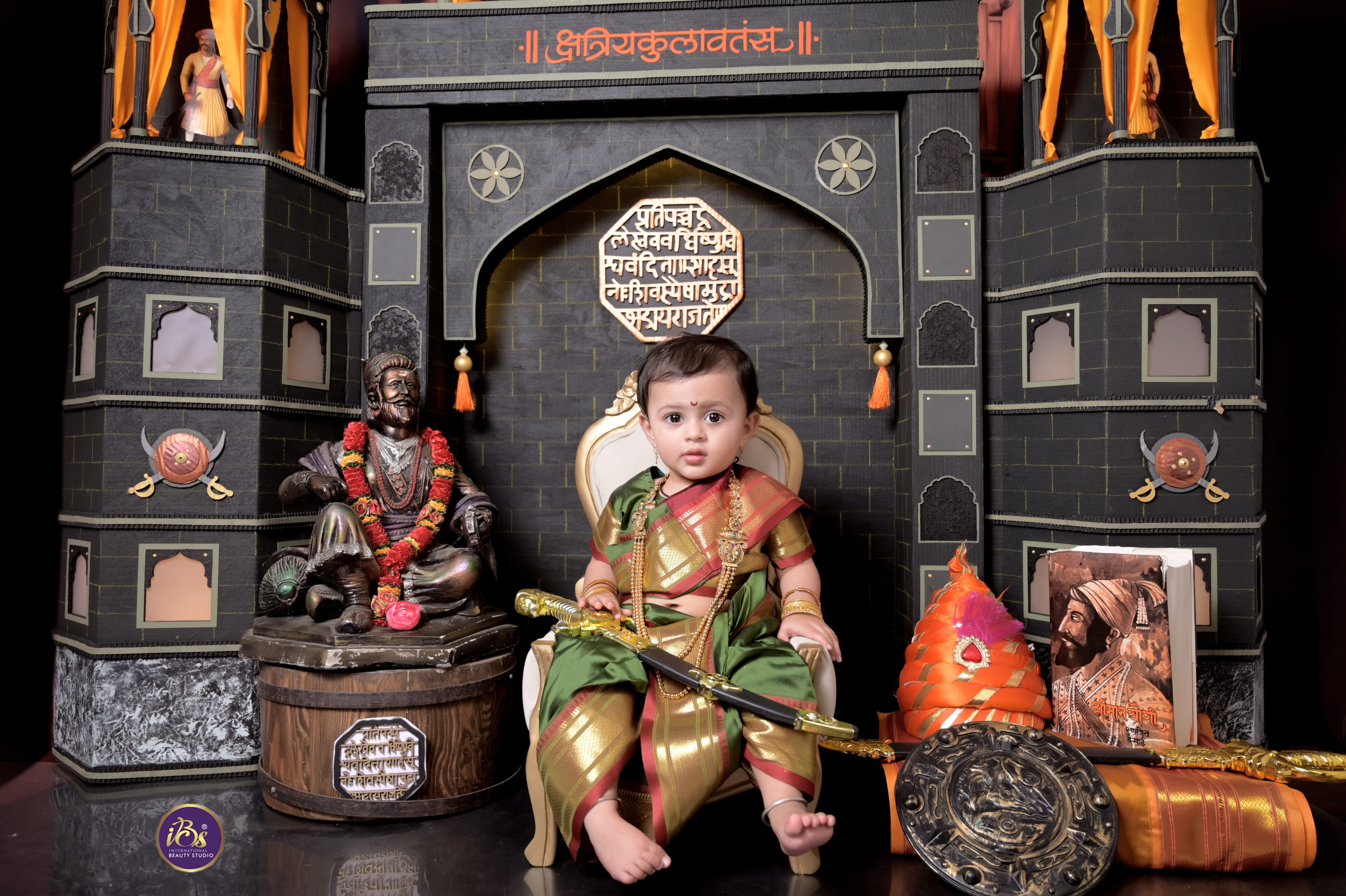 Shivaji Maharaj IBS 9550 Copy (2) (1) baby photoshoot gallery image at IBS Baby Photoshoot studio in Pune