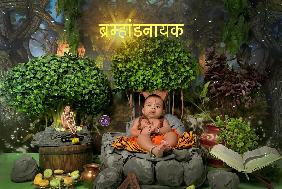 Swami Samarth IMG 8752 baby photoshoot gallery image at IBS Baby Photoshoot studio in Pune