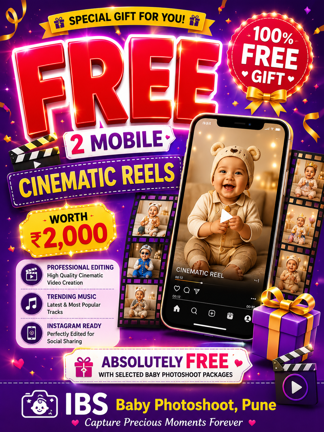 4 FREE Mobile Cinematic Reels