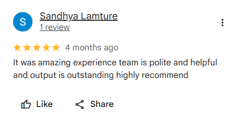 Google Business review screenshot 9 for IBS Baby Photoshoot Pune